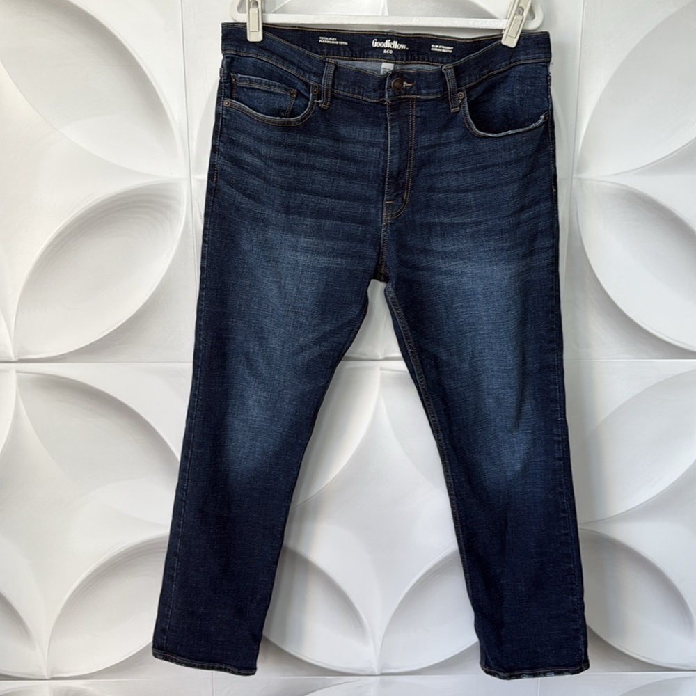 Goodfellow & Co Total Flex Slim Straight Denim! NWOT - Picture 3 of 8